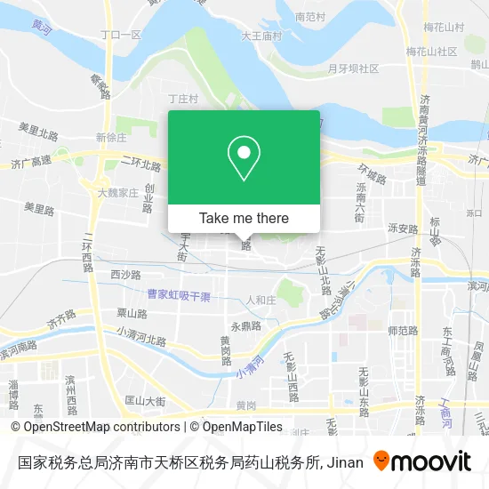国家税务总局济南市天桥区税务局药山税务所 map