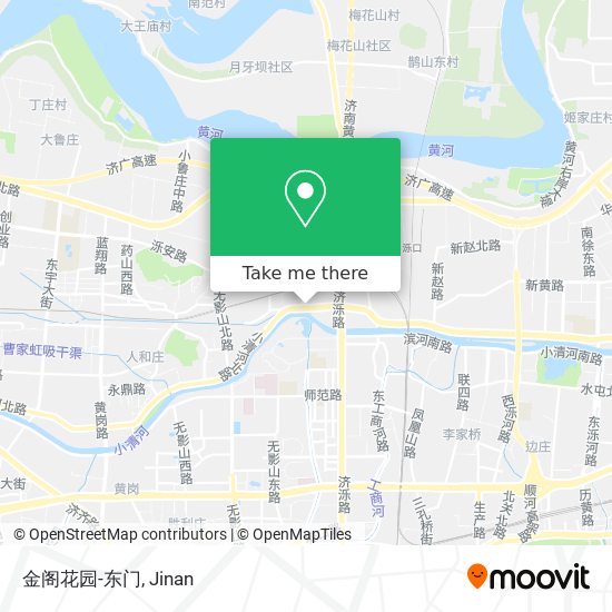 金阁花园-东门 map