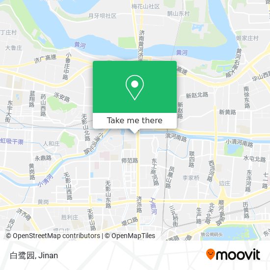 白鹭园 map