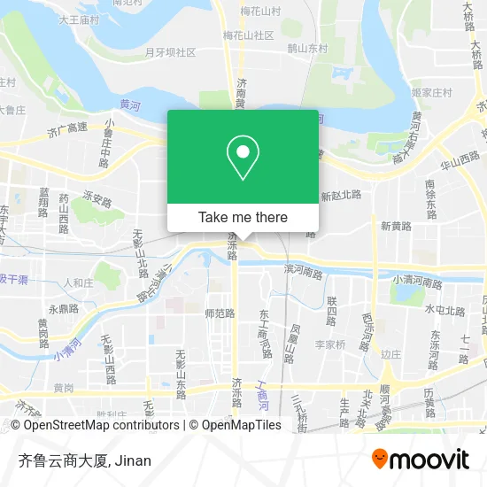 齐鲁云商大厦 map