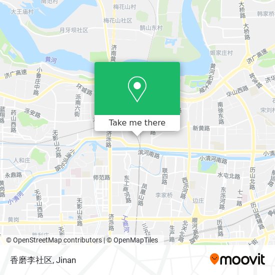 香磨李社区 map