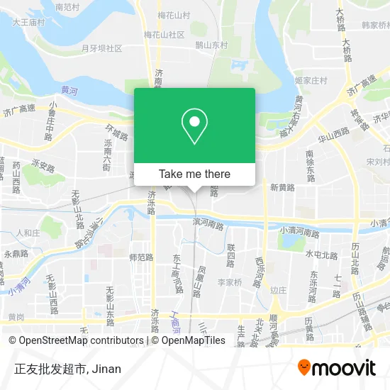 正友批发超市 map