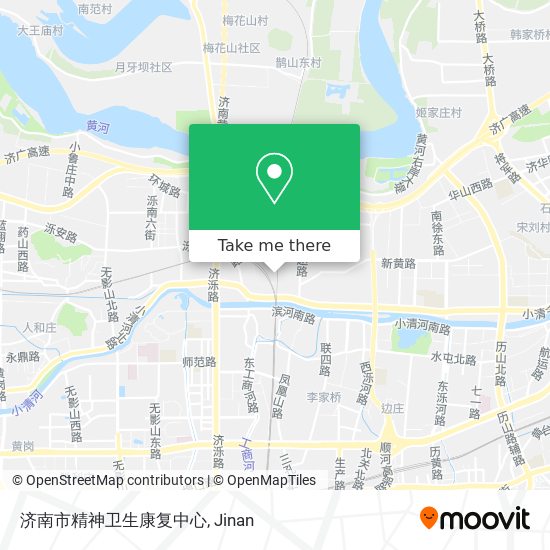 济南市精神卫生康复中心 map