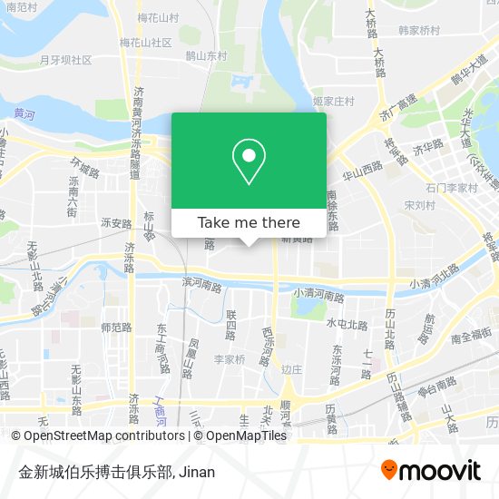 金新城伯乐搏击俱乐部 map
