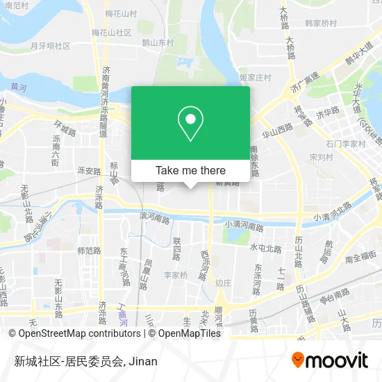 新城社区-居民委员会 map
