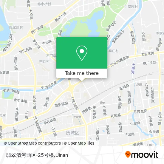 翡翠清河西区-25号楼 map