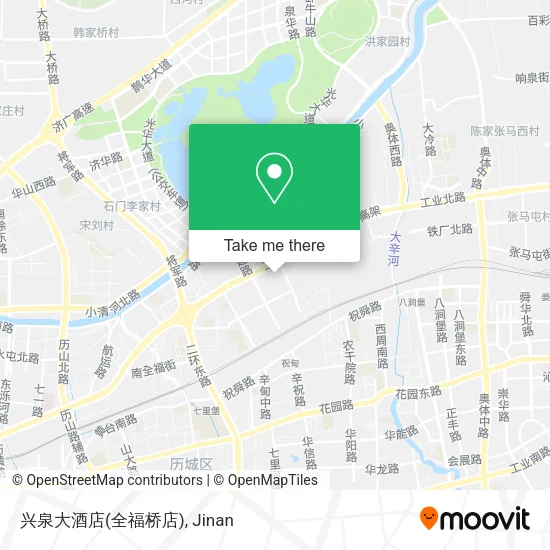 兴泉大酒店(全福桥店) map