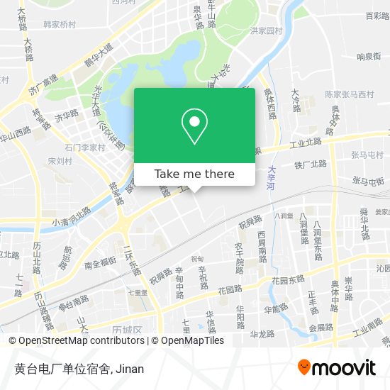 黄台电厂单位宿舍 map