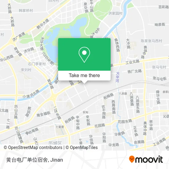 黄台电厂单位宿舍 map