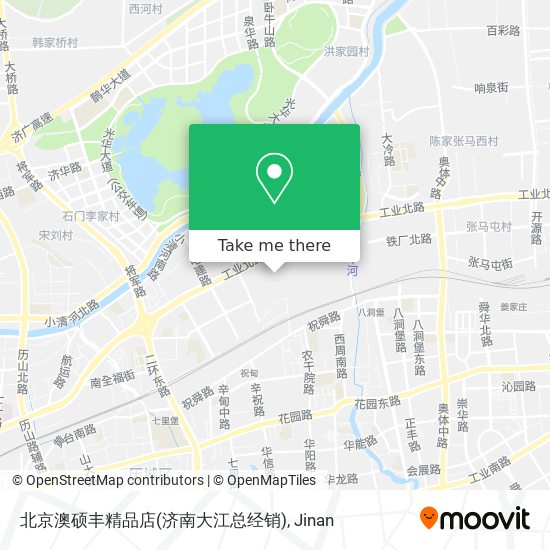 北京澳硕丰精品店(济南大江总经销) map
