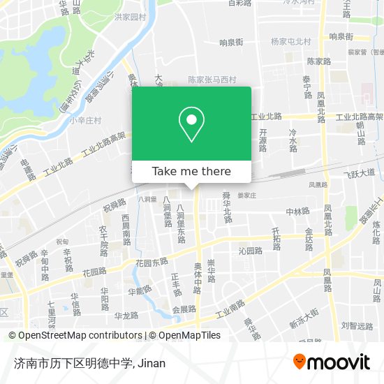 济南市历下区明德中学 map