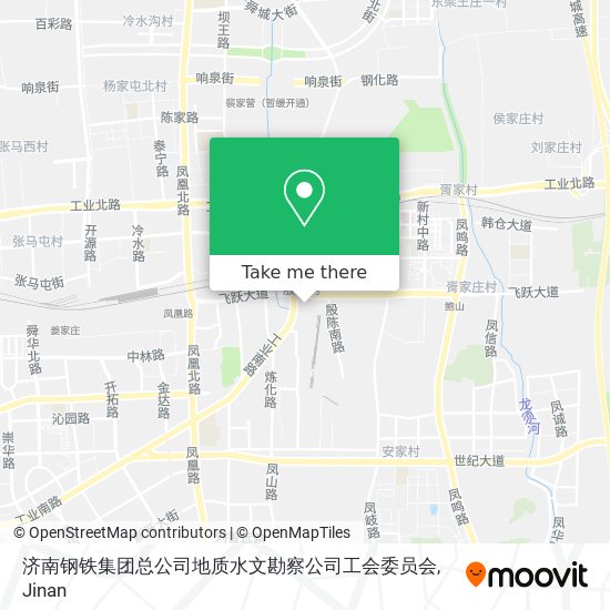 济南钢铁集团总公司地质水文勘察公司工会委员会 map