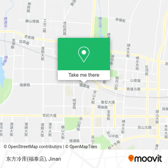东方冷库(福泰店) map