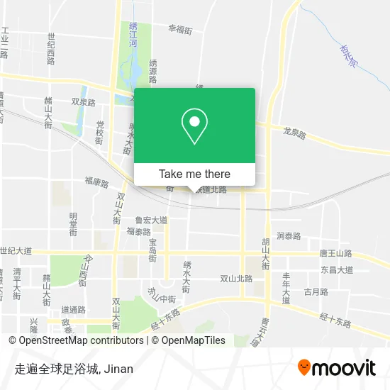走遍全球足浴城 map