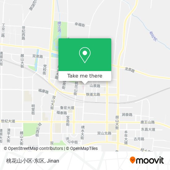 桃花山小区-东区 map