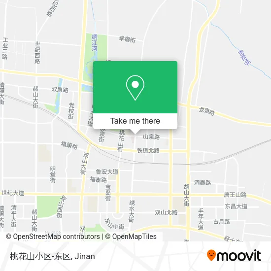 桃花山小区-东区 map