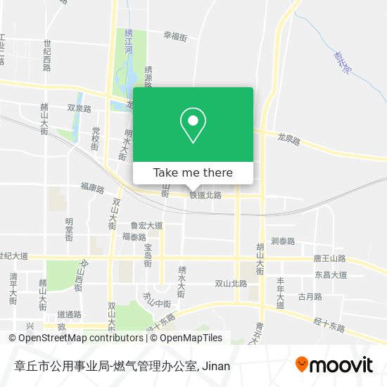 章丘市公用事业局-燃气管理办公室 map