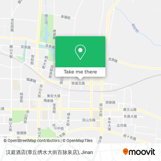 汉庭酒店(章丘绣水大街百脉泉店) map