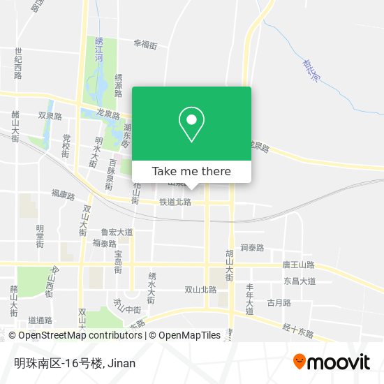 明珠南区-16号楼 map