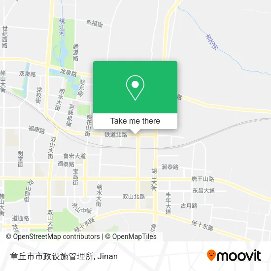 章丘市市政设施管理所 map