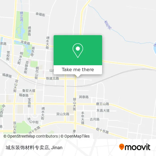 城东装饰材料专卖店 map