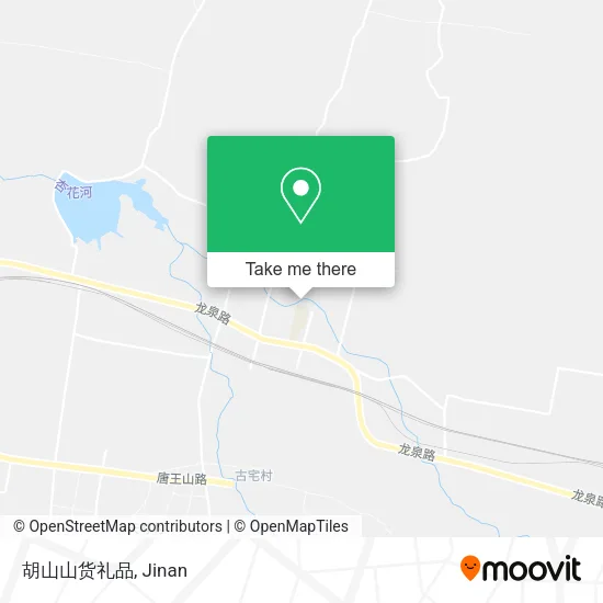 胡山山货礼品 map