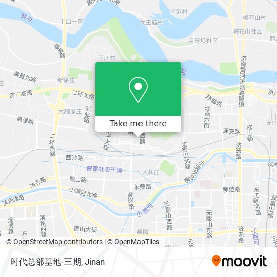 时代总部基地-三期 map