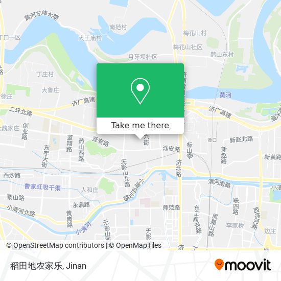稻田地农家乐 map