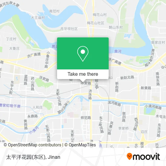 太平洋花园(东区) map