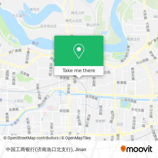 中国工商银行(济南洛口北支行) map