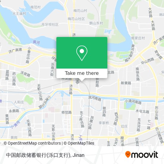 中国邮政储蓄银行(泺口支行) map