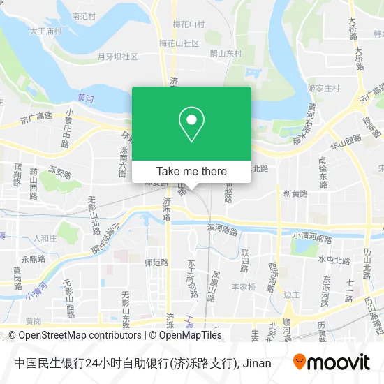 中国民生银行24小时自助银行(济泺路支行) map