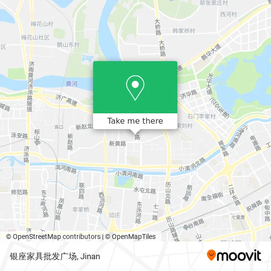 银座家具批发广场 map