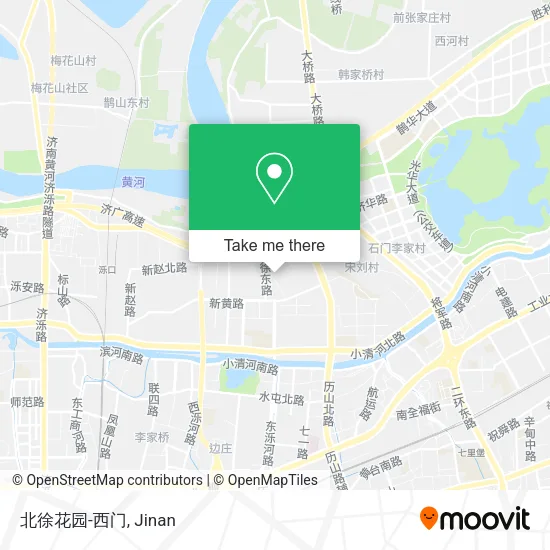 北徐花园-西门 map