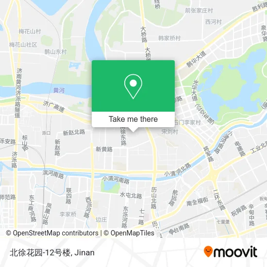 北徐花园-12号楼 map