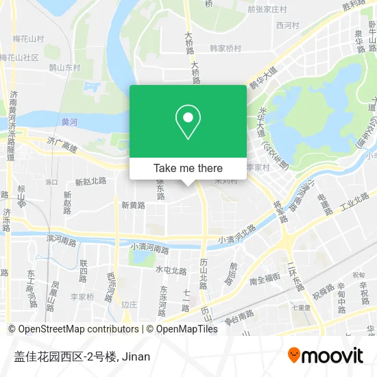 盖佳花园西区-2号楼 map