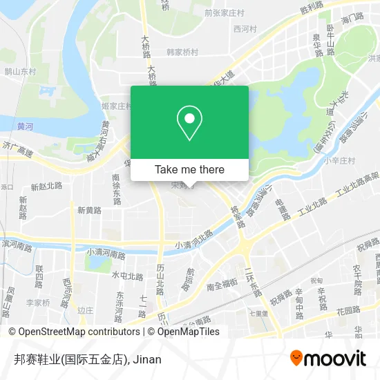 邦赛鞋业(国际五金店) map