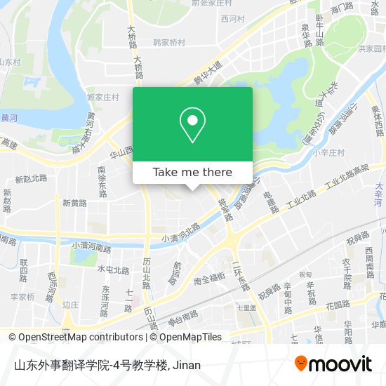 山东外事翻译学院-4号教学楼 map