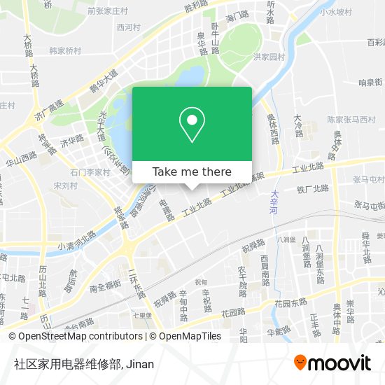 社区家用电器维修部 map