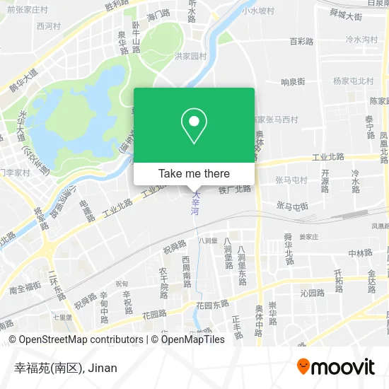幸福苑(南区) map