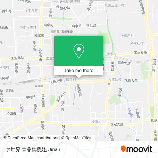 泉世界·壹品售楼处 map