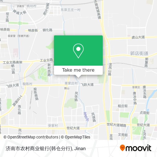 济南市农村商业银行(韩仓分行) map