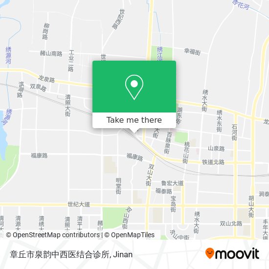 章丘市泉韵中西医结合诊所 map