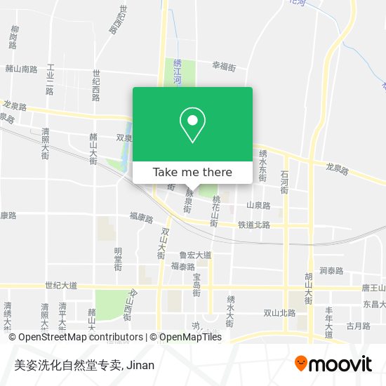 美姿洗化自然堂专卖 map