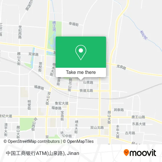 中国工商银行ATM(山泉路) map