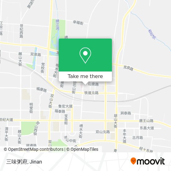 三味粥府 map
