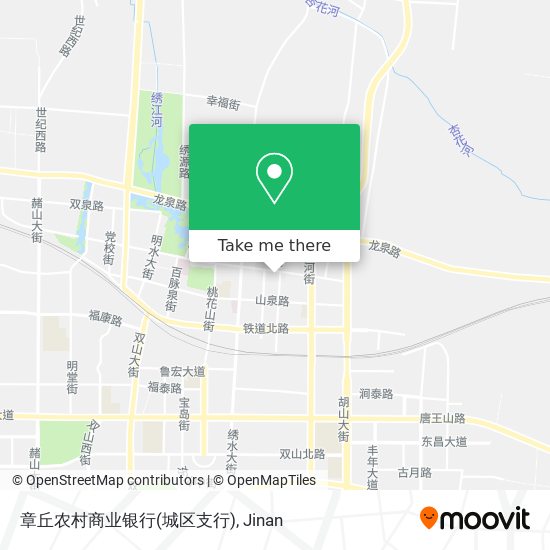 章丘农村商业银行(城区支行) map