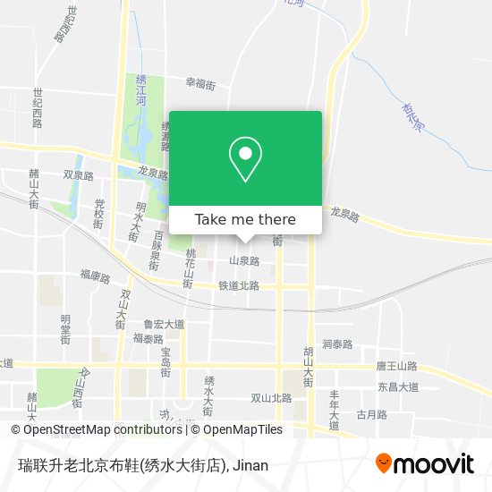 瑞联升老北京布鞋(绣水大街店) map