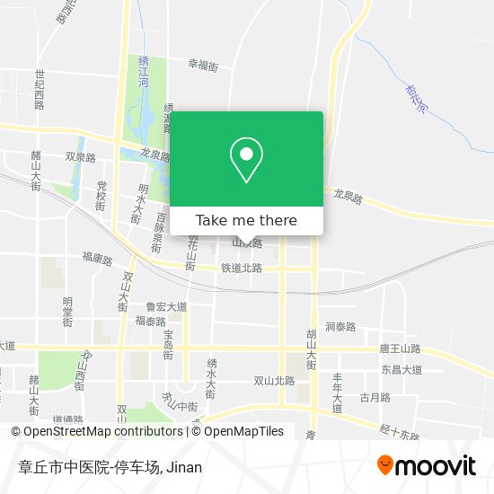 章丘市中医院-停车场 map