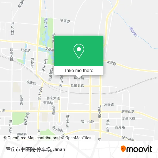 章丘市中医院-停车场 map